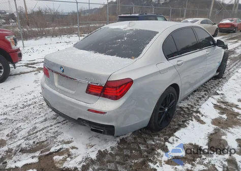2014 BMW Alpina B7 xDrive from USA, damaged, VIN WBAYF8C5XED653066